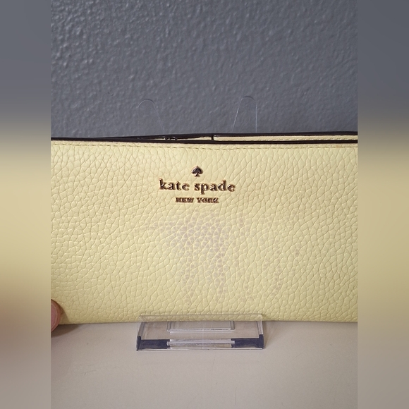Kate Spade Yellow Wallet - Picture 2 of 7